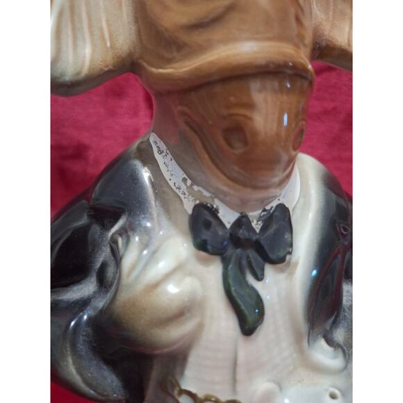 Jim Beam Democratic Donkey Decanter- Regal China 1960- 100 Month Whiskey Bottle - Picture 7 of 11